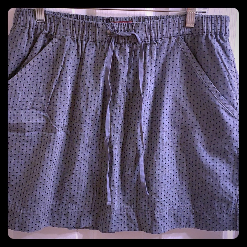 XL Blue skirt